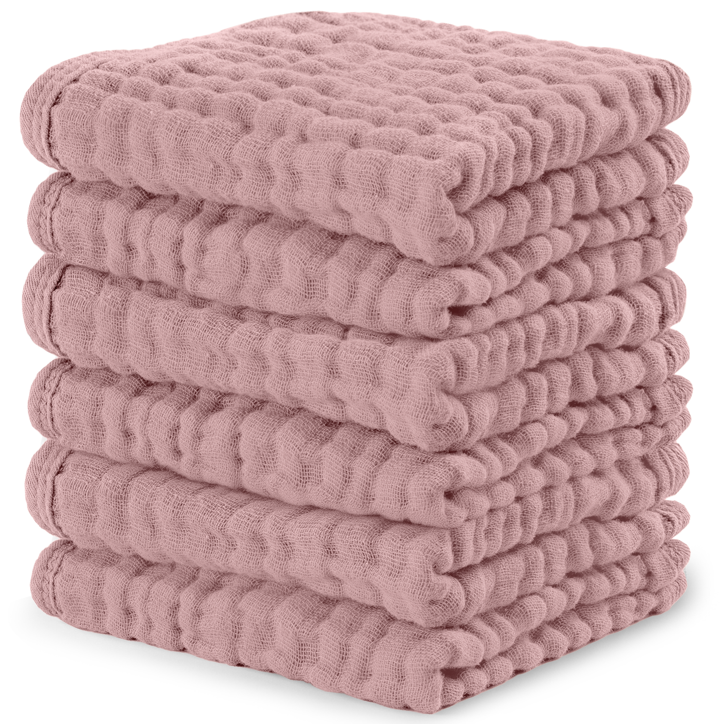 100% Muslin Washcloths