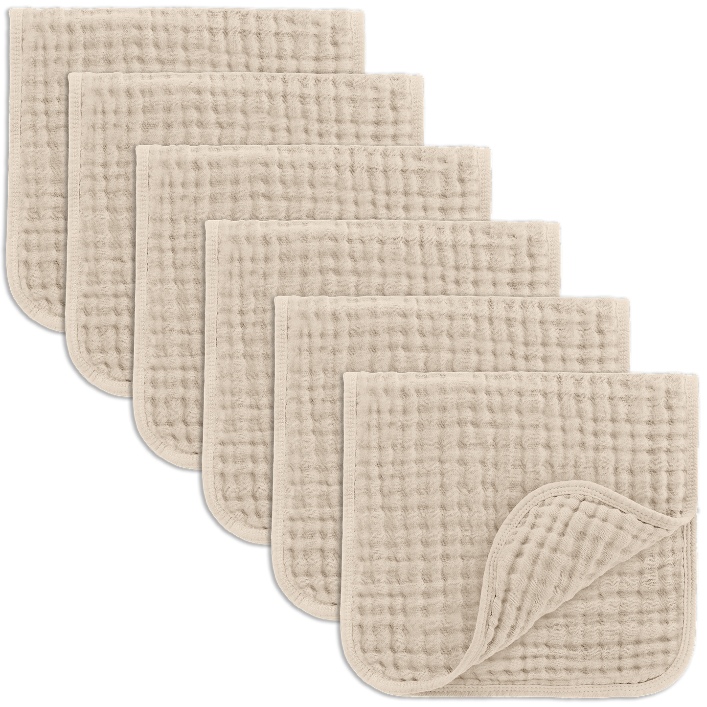 100% Muslin Burp Cloths