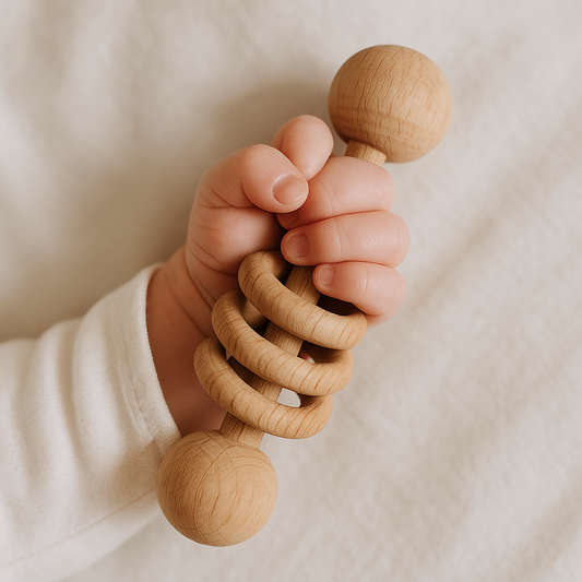 Wooden Ring Rattle