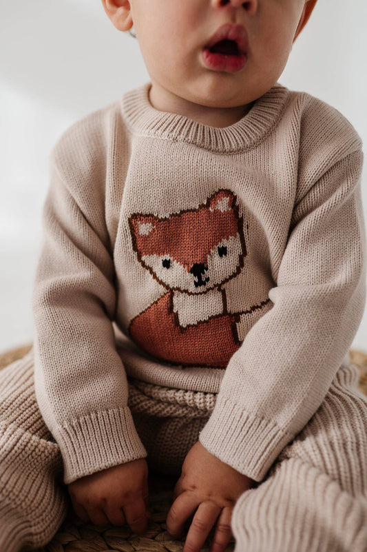 Fox Knit Sweater