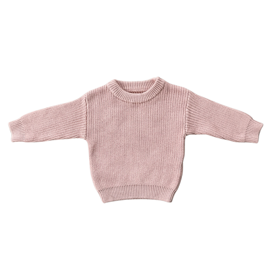 Misty Rose Knit Sweater