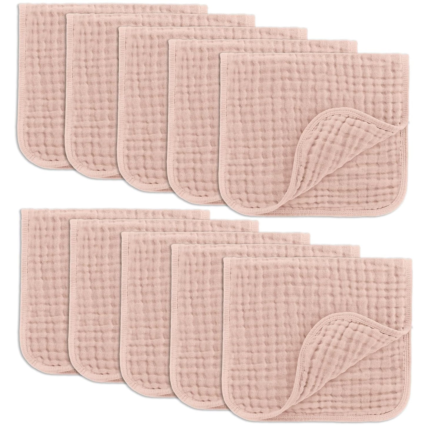 100% Muslin Burp Cloths