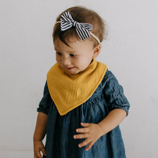 Muslin Bandana Bibs Set