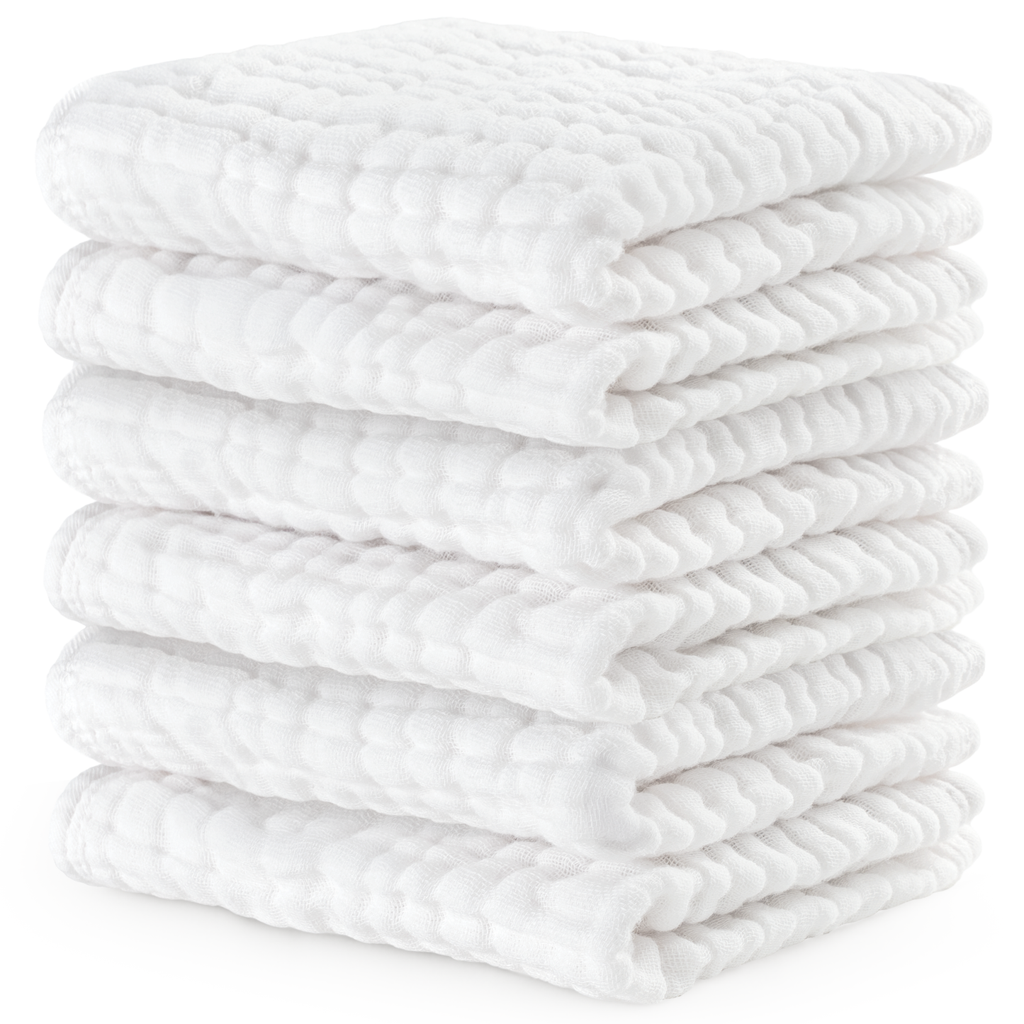 100% Muslin Washcloths