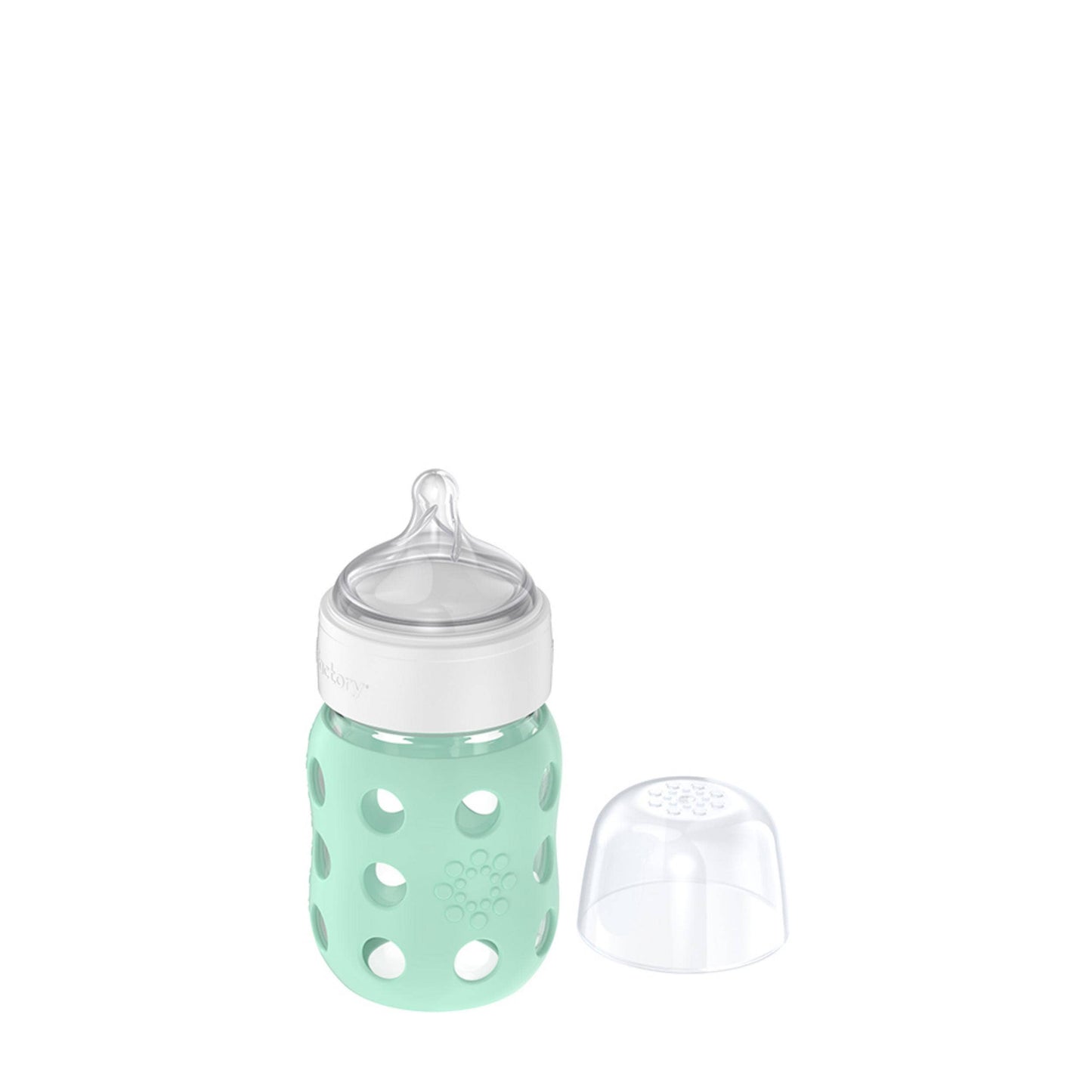 Glass Baby Bottle - 8 oz. Wide Neck